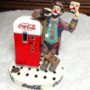 Vintage Coca-Cola Limited Edition Emmett Kelly 'Put on a Happy Face' Figurine